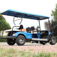 Voiturettes de golf électriques 4WD haute performance chinoises 2-6 places Buggy voitures vente rue juridique batterie au Lithium importation chariot de golf levé