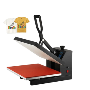 Presse à <span class=keywords><strong>chaud</strong></span> à plat de sublimation <span class=keywords><strong>textile</strong></span> de 15*15 pouces 38*38cm transfert de chaleur d'imprimante numérique à plat de t-shirt pour étiquettes de vêtements - Product Image 3