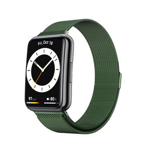 Correa de Nailon Magnética Milanese para Reloj Inteligente, Correa de Repuesto Compatible con el Nuevo <span class=keywords><strong>Huawei</strong></span> <span class=keywords><strong>Watch</strong></span> <span class=keywords><strong>Fit</strong></span> <span class=keywords><strong>2</strong></span> - Product Image 2