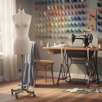 Vente directe usine – Mannequin de couture ajustable en cuir PU beige pour femme, buste de présentation de vêtements