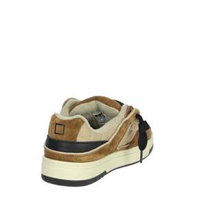 D.A.T.E. Zapatillas Donna W411 SK24 Cuoio Chunky - Product Image 3