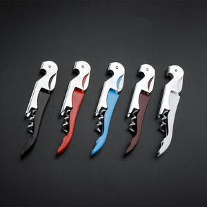 Vente en gros Ouvre-bouteille multifonction en acier inoxydable O201 avec double charnière pour cuisine et bar - Product Image 4