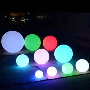 マルチカラーLEDライトプログラマブル/LEDソーラープラスチック光るボール照明屋外防水ソーラーLED屋外街路灯