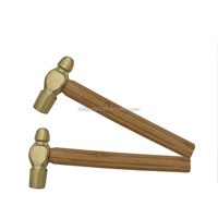 Martillo de Bronce de Aluminio Personalizado, Herramientas Antichispas, Martillos de Uña, Mango de Fibra de Vidrio