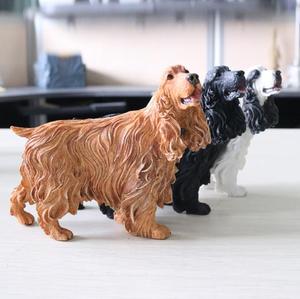 Figurita de perro <span class=keywords><strong>Cocker</strong></span> Spaniel de resina para accesorios de coche - Product Image 2