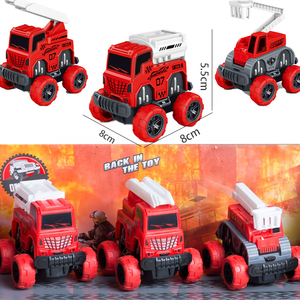 Mini modèle de simulation basé sur le frottement de voiture jouet pour le véhicule tout-terrain d'excavatrice militaire de lutte contre les incendies - Product Image 6