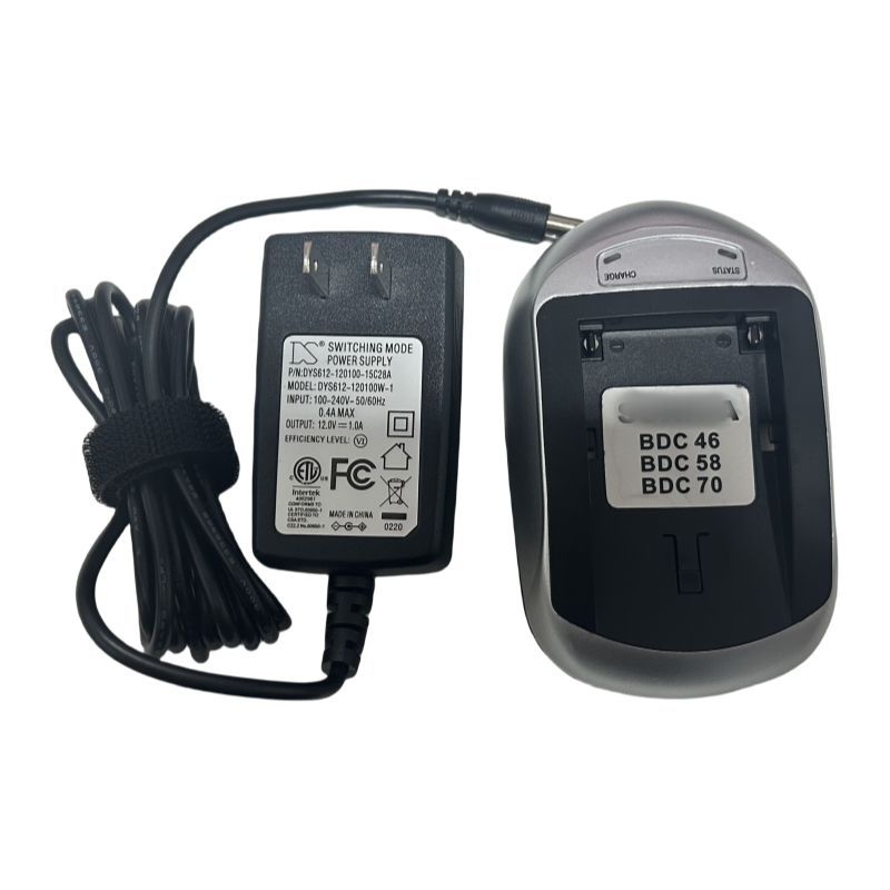 ZBLZGP Nuovo CDC68 Doppio Caricatore Di Ricarica Per BDC46 BDC58 BDC70 Batteria Stazione Totale EU US Plug - Foto 8