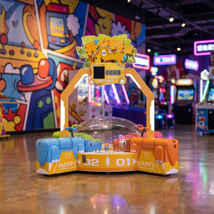 Happy Crocodile Machine d'arcade à monnayeur pour 4 joueurs avec système de rédemption de tickets, jeu familial - Product Image 5