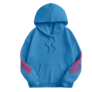 Sudadera con Capucha para Hombre, de Alta Calidad, Lavado Ácido, Ecológica, con Cremallera, Oversize, de Gran Gramaje, Antiencogimiento y Antipilling, Sin Cordones - Product Image 4