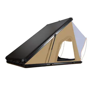 उच्च गुणवत्ता कस्टम Diy 4X4 छत के ऊपर तम्बू बड़े 4 व्यक्ति पोर्टेबल आउटडोर तह खोल छत तम्बू