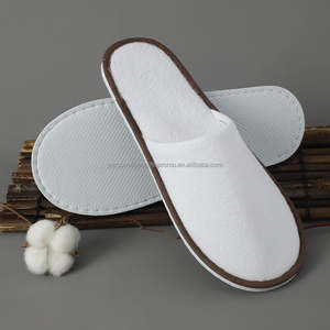 3mm EVA 11 Tamaño Se adapta a la mayoría de los usuarios Ideal para viajes Compañías aéreas Hoteles Desechables Terry Cloth <span class=keywords><strong>Hotel</strong></span> Zapatillas - Product Image 2