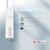 Moteur de stores verticaux intelligents Tuya Zigbee Avatarbot LY-1690 avec contrôle par capteur numérique et batterie rechargeable intégrée
