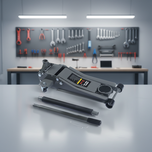 Martinetto <span class=keywords><strong>Idraulico</strong></span> da Pavimento <span class=keywords><strong>Crick</strong></span> <span class=keywords><strong>Auto</strong></span> 3 Tonnellate in Acciaio <span class=keywords><strong>per</strong></span> Sollevamento <span class=keywords><strong>Auto</strong></span> con Altezza Minima 75mm e Garanzia di 1 Anno - Product Image 1