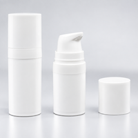 Flacons pompe airless en PP de 5 ml, 10 ml, 15 ml avec pots cosmétiques de 5 g, 10 g pour échantillons de soins de la peau et emballages de voyage