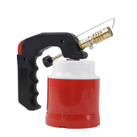 Réchaud de Soudage au Butane 190g, Compact et Portable pour Camping Extérieur, avec Flamme Jet, Allumeur et Brûleur, Complet avec Souffleur Laser
