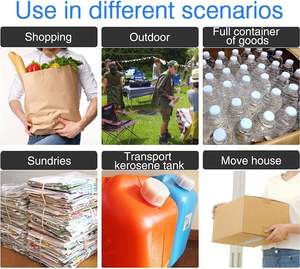 Fabriek Trappen Klimmen Met Voorwielen, Opvouwbare Handtruck, Aluminium Bagage Bewegende <span class=keywords><strong>Trolley</strong></span> Kar - Product Image 5