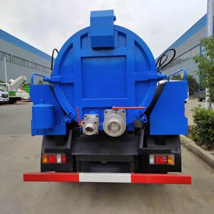 Camión Isuzu 4x2 con Tanque de Succión y Limpieza de Alcantarillado de 5000L/5 Toneladas para Dragado de Tuberías - Product Image 6