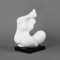 Personnalisé Moderne Abstrait Résine Décorations Pour La Maison Nu Dame Statue Cassé Vénus Femme Figure Sculpture Fée Dame pour Gallary Décor
