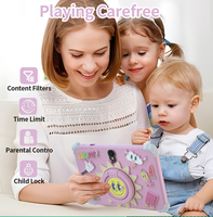Bon prix 7 pouces enfants cadeau WiFi tablette PC avec couverture en silicone mignon robuste intelligent Android tablette jeu Google tablette éducative