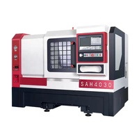 Tour à métaux CNC à lit incliné de petite taille à prix avantageux, produit phare, machine à pompage unique, horizontal, mini tour CNC à 2 axes 2000