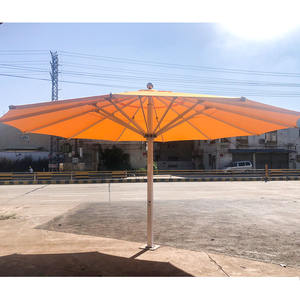 Fournisseur de parapluies OEM ODM, personnalisation de parapluies de luxe pliables imprimés de 4m à 9m, parapluie électrique à télécommande rétractable avec lumière - Product Image 5