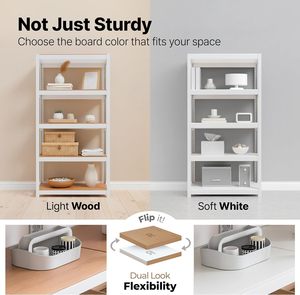 Medium Duty 5 Layer Steel Warehouse Rack Storage Shelving with Wheels and Corrosion Protection - Product Image 5