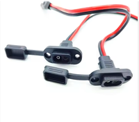 12awg Sae Extension de panneau solaire connecteur d'alimentation de batterie parallèle prise de câble de Charge avec cache-poussière de panneau pour l'automobile