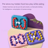 Jouets interactifs pour chiens, jouet intelligent pour développer l'IQ de votre animal, avec vitesse de distribution de nourriture réglable, distributeur de nourriture lent éducatif