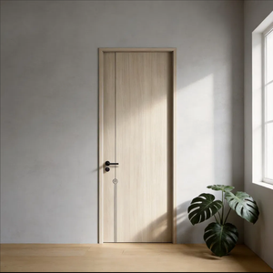 Porta Interna in Acciaio Personalizzata, Moderna e Semplice, Insonorizzata, Resistente all'Acqua, Disponibile Direttamente dalla Fabbrica - Product Image 1