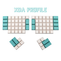 Clavier mécanique Cherry MX avec touches PBT, profil XDA, disposition ISO, russe, japonais, coréen, français, multi-langues, pour jeux