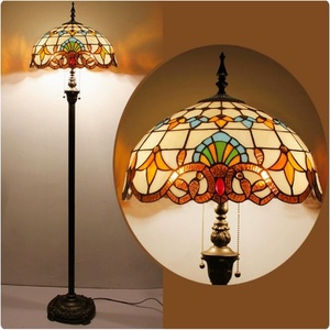 Lampada a Sospensione <span class=keywords><strong>Tiffany</strong></span> Moderna Barocca in Vetro Colorato, Illuminazione Vittoriana per Sala da Pranzo, Soggiorno, Cucina, Isola, Studio, Corridoio E27 - Product Image 3