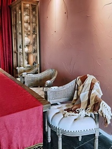 <span class=keywords><strong>Fauteuil</strong></span> de style <span class=keywords><strong>campagnard</strong></span> français vieilli, chaise de salle à manger rétro de luxe léger américain, pour café, gîte, salon de thé design - Product Image 3