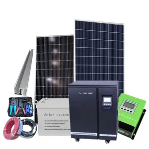 Générateur de systèmes d'énergie solaire hors réseau de 5000Watts pour la maison, offre spéciale