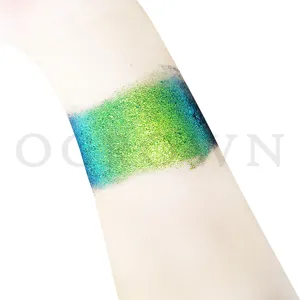 Wholesale Glowing Chameleon Glitter Pigment Mirror Effect Colour Colors Nail Pigment Powder Flakes