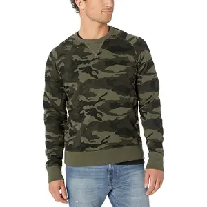 Wholesale Cheap High Quality Mens Fitted Custom Digital Camo Sweatshirts Supplier
