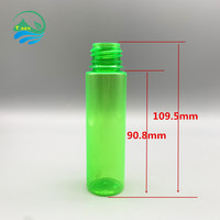 Usine Offre Spéciale Transparent V3 60ml coloré PET liquide jus presser bouteilles en plastique huile essentielle flacon compte-gouttes