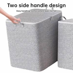Free Sample Latest Multifunction Large Capacity Quilt <b>Storage</b> Bag with Handle Zipper 110 L 220 L Wardrobe <b>Clothes</b> Organizer - Product Image 5