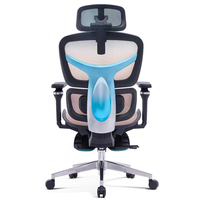 Chaise de bureau ergonomique la plus vendue avec massage, chaise de bureau en maille haut de gamme, chaise d'ordinateur confortable pour la maison