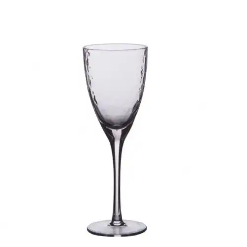 Wholesale Red Wine Glasses in optic effect