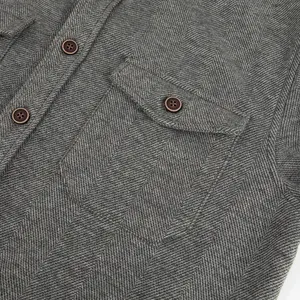 2024 New Design Flannel Shirts Factory Customize Men's Fashion Casual Garments Long Sleeve Jackets Wear Shirts For Men