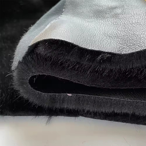 Offre Spéciale prix direct usine <span class=keywords><strong>Ultra</strong></span> <span class=keywords><strong>doux</strong></span> pour vêtements manteau tissu collé vison fourrure tissu Pu enduit Polyester tissu - Product Image 5