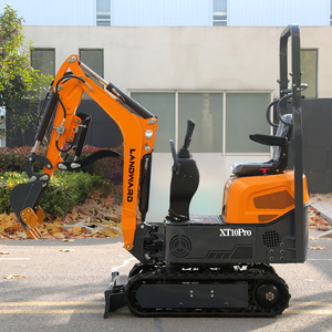 Mini Excavadora con Orugas Antideslizantes de 1000 kg para Uso Agrícola, Certificación CE, Nueva, Compacta, Pequeña, en Oferta, Fácil de Operar - Product Image 4