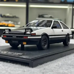 Ivy 1:18 Trueno ae86 đua nhựa mô hình bé trai mô phỏng xe mô hình bộ sưu tập quà tặng giới hạn 99pcs