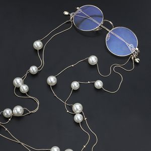 Female Girl New Arrived Big Imitation Pearl <strong>Spectacle</strong> Sun Eyeglass Eye Sunglasses Strings Glasses <strong>Holder</strong> Chains <strong>for</strong> <strong>Spectacles</strong> - Product Image 3