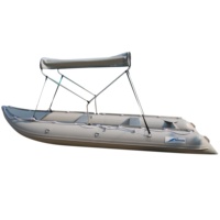Goethe — bateau gonflable pour 2 personnes, accessoire en PVC, pour Kayak, dérive, surf, pêche, bateau avec siège en aluminium, GTK370
