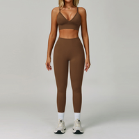 Custom Groothandel Vrouwen Kleding Yoga Sport Bh Shorts Gym Fitness Sets Kleding Vrouwen Conjuntos Deportivos Mujer