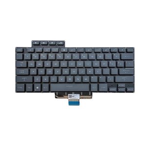 Teclado Retroiluminado Negro para <span class=keywords><strong>Asus</strong></span> ROG <span class=keywords><strong>Zephyrus</strong></span> <span class=keywords><strong>G15</strong></span> GA503RM GA503RW 15.6 Pulgadas, Distribución Estadounidense - Product Image 2