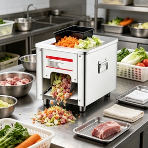 Trancheuse à viande électrique professionnelle avec lame en acier inoxydable pour trancher la viande de <span class=keywords><strong>poulet</strong></span> <span class=keywords><strong>et</strong></span> de bœuf - Product Image 1