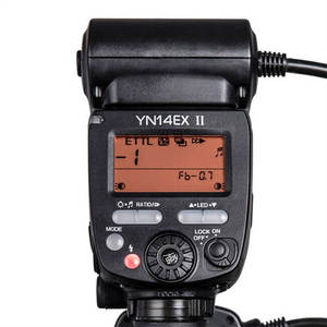 Yongnuo YN14EXII deuxième génération anneau macro <span class=keywords><strong>flash</strong></span> anneau clignotant pour Canon TTL chaussure chaude lumière - Product Image 3