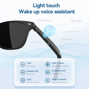 <span class=keywords><strong>Gafas</strong></span> Inteligentes con Bisagra Inteligente que Controla tu Espacio Sonoro: Fidelidad de Audio con Triple Imán, DNS para Claridad de Llamadas - Product Image 2